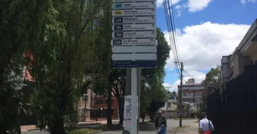 PARADERO SITP BARRIO SAN LUIS  186A00